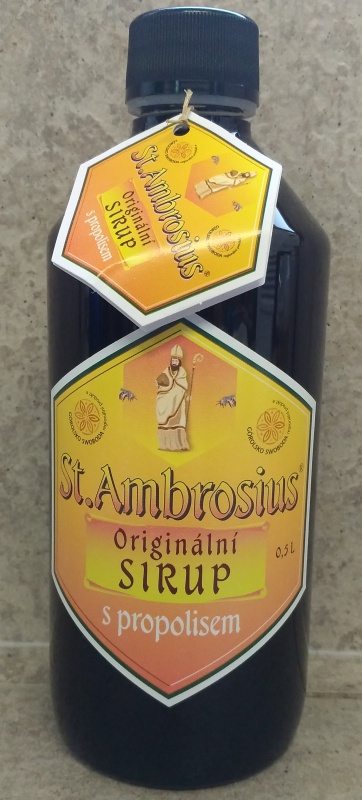 St.Ambrosius sirup s propolisem