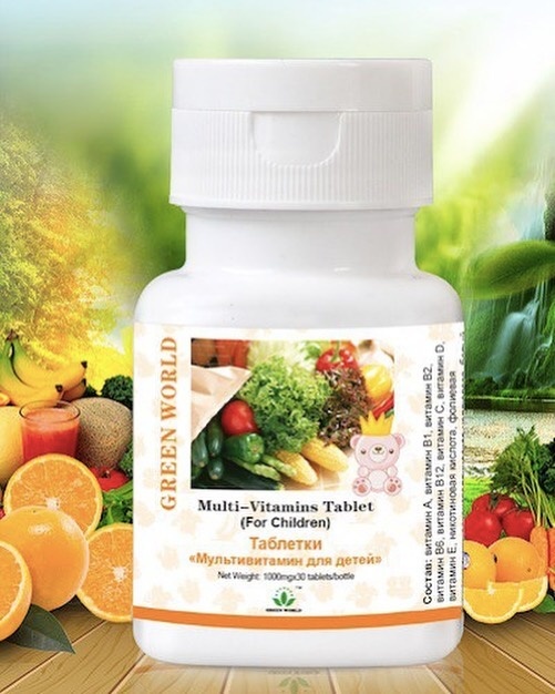 MULTIVITAMIN pro děti - optimální složení, obsahuje niacin