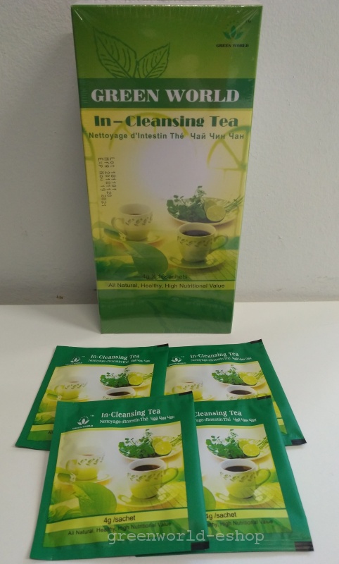 ČAJ ČIN ČAN - IN CLEANSING TEA - cévy, nespavost, vysoký tlak, klouby, vředy, hemeroidy