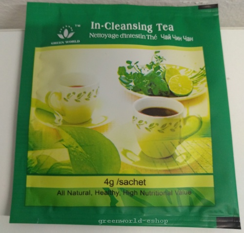 ČAJ ČIN ČAN - IN CLEANSING TEA - cévy, nespavost, vysoký tlak, klouby, vředy, hemeroidy