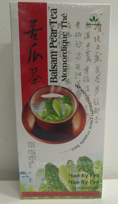 ČAJ KU GUA (Balsam Pear Tea) - zažívání, trávení, cukrovka