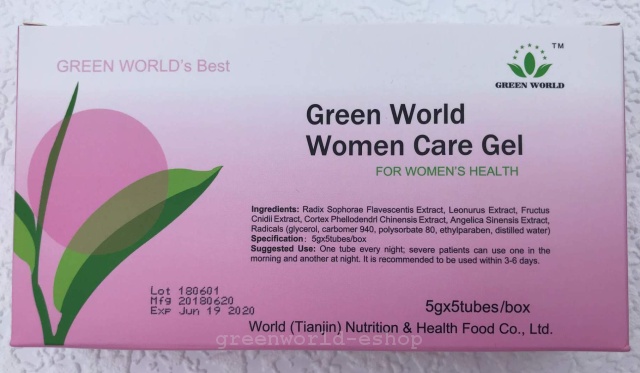 GEL PRO ŽENY - intimní hygiena, gynekologie, hormony