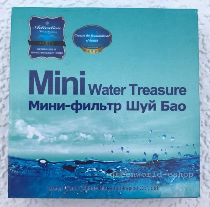 MINI-FILTR NA VODU SHUI BAO (turmalínová mince) - čištění vody