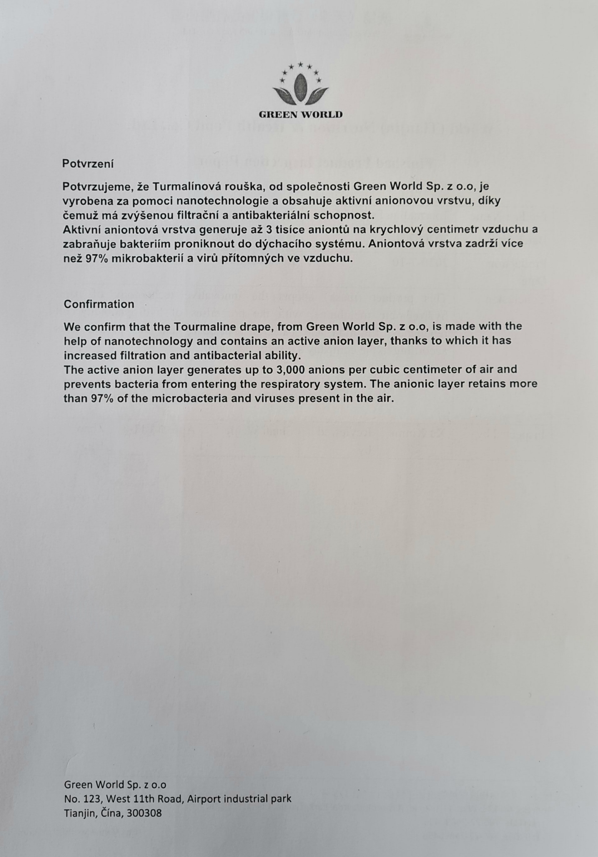 NANOROUŠKA s turmalínem